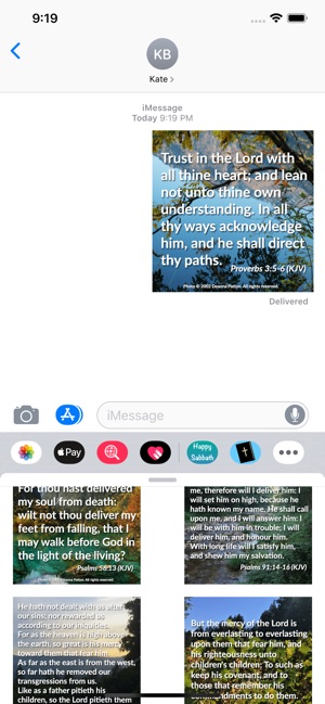 Bible Promises Stickers(圖4)-速報App