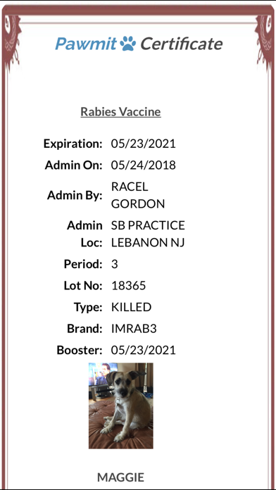 Screenshot #1 pour Rabies Reader®