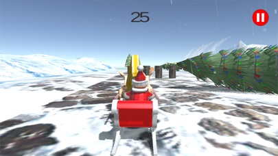 Santa Rider Run screenshot 2