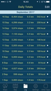 iSteps GPS Pedometer PRO screenshot #3 for iPhone