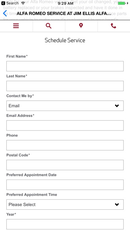 Jim Ellis Alfa Romeo Atlanta screenshot-3
