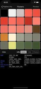 Palettes Pro screenshot #2 for iPhone