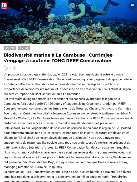 Screenshot #6 pour Le Mauricien