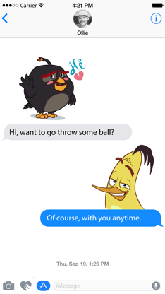 Angry Birds Stickers screenshot 3