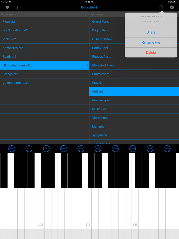 Screenshot #4 for iSoundBank