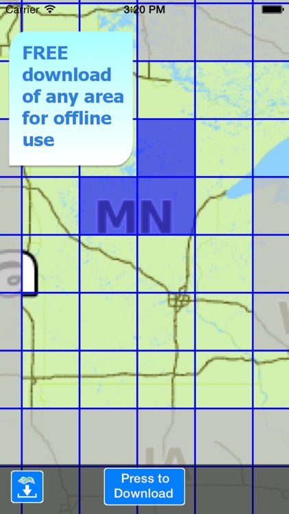 Aqua Map Minnesota Lakes HD screenshot-5