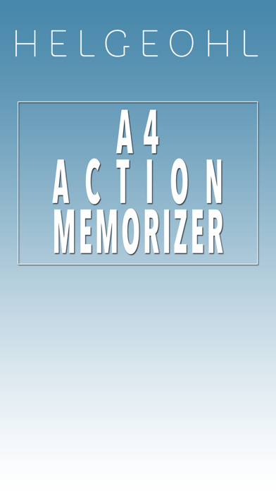 A 4 Action Memorizer screenshot 2