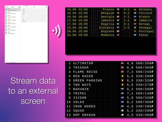 Screenshot #4 pour Table Display: external screen