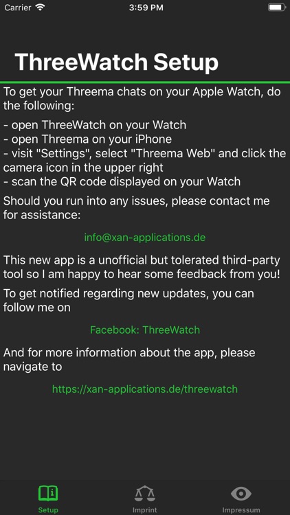 ThreeWatch for Threema