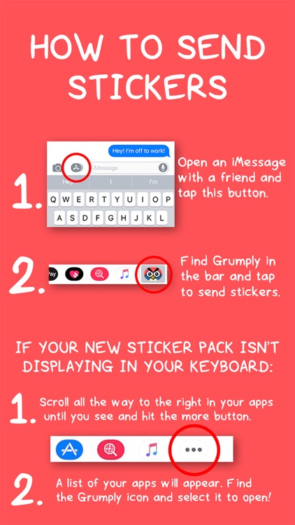 Grumply - Penguin Stickers screenshot-4