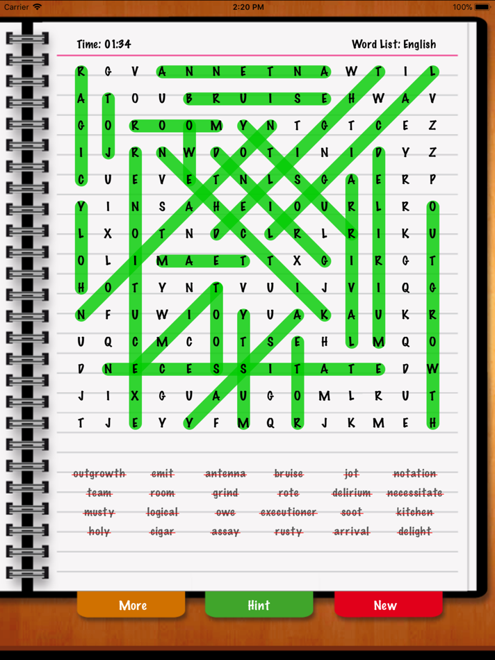 WordSearch (Unlimited) - 3.2 - (iOS)