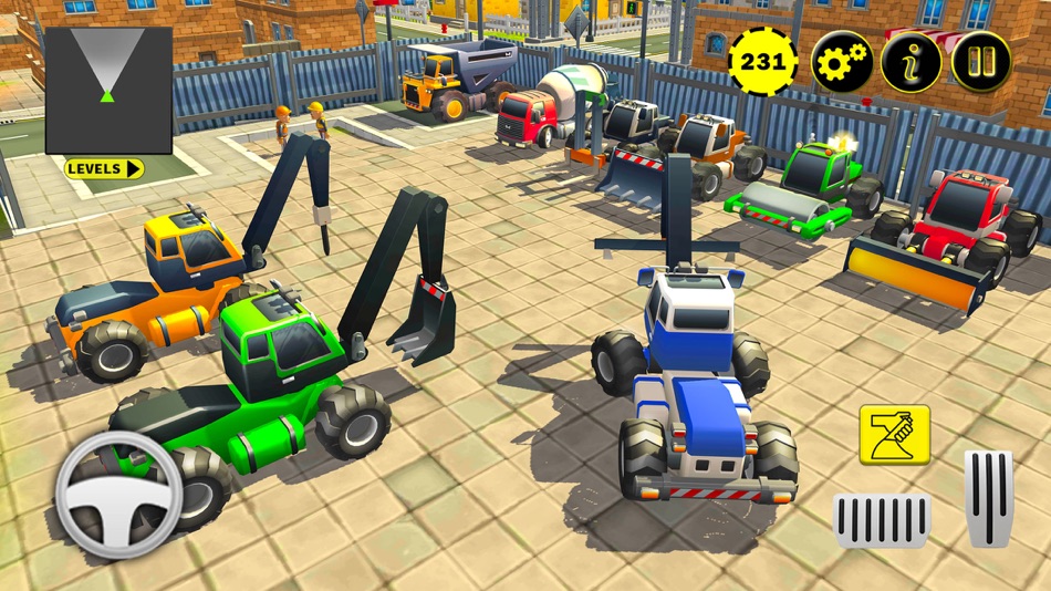 #1. Heavy Construction Machines 3D (iOS) By: Sundas Ahmed