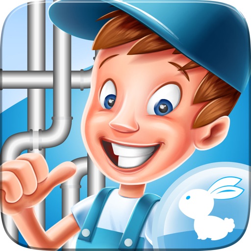 Plumber Connect Pipes Water icon