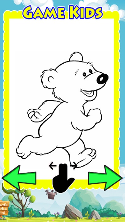 Animal Polar Bear And Friends Coloring Book