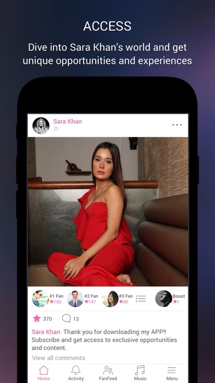 Sara Khan Official App