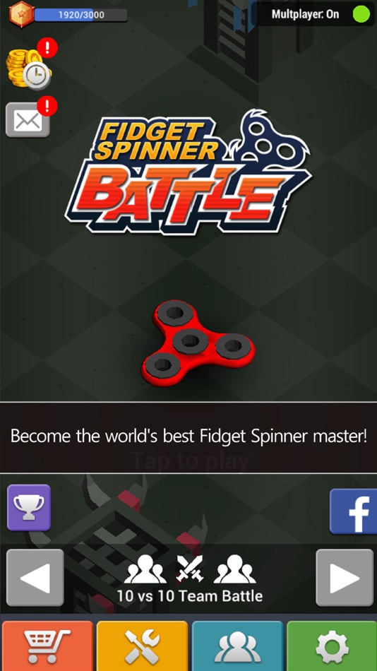 #1. Fidget Spinner Battle (iOS) 由: Mintry Inc.