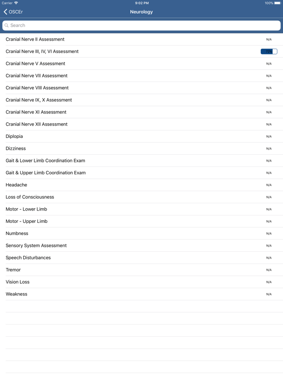 OSCEr iPad screenshot 4 - Medical app