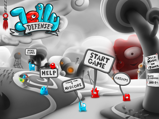 Jelly Defense iPad app afbeelding 2