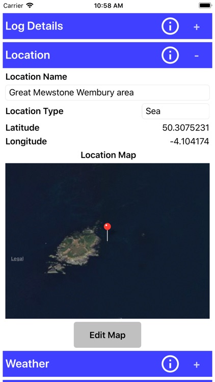 Breath Hold Dive Log screenshot-3