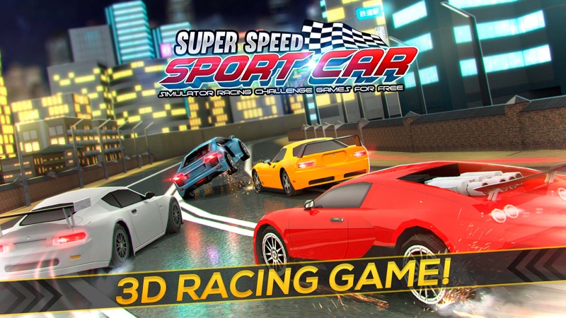 Super Speed Sport Car: Racing! screenshot 1