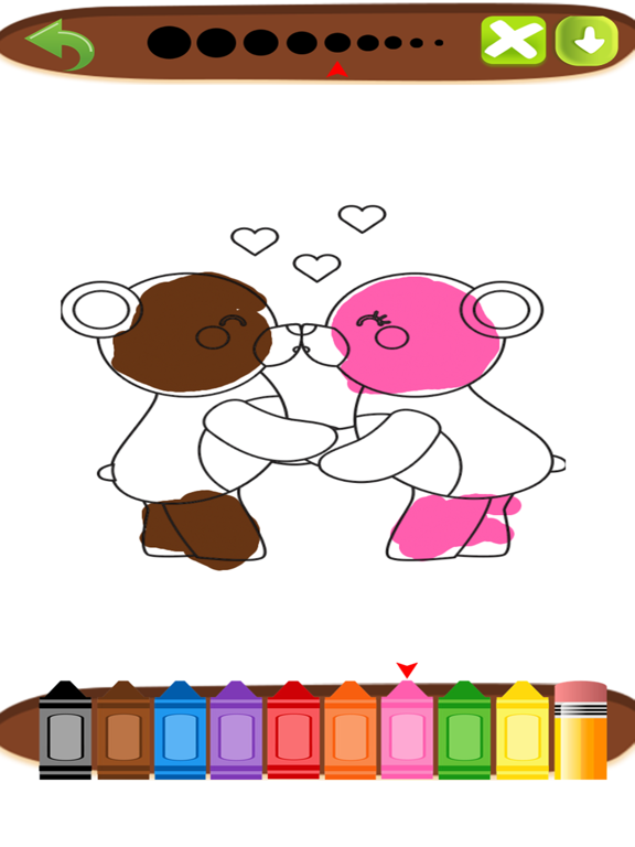 Screenshot #6 pour Bear Coloring and Painting Book