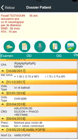 GestiCab Clinique screenshot 2