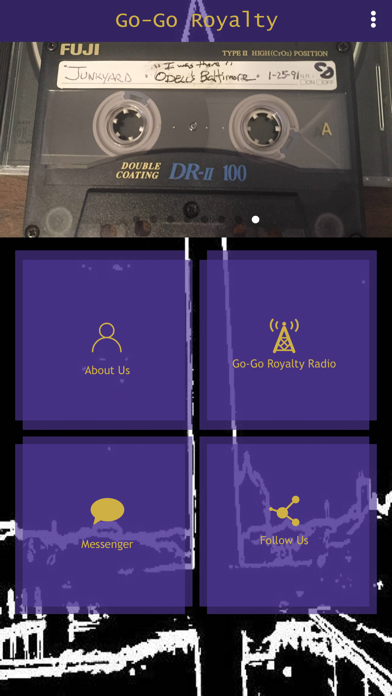 Go-Go Royalty iPhone screenshot 1 - Entertainment app