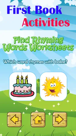 Game screenshot Find Rhyming Words Worksheets mod apk