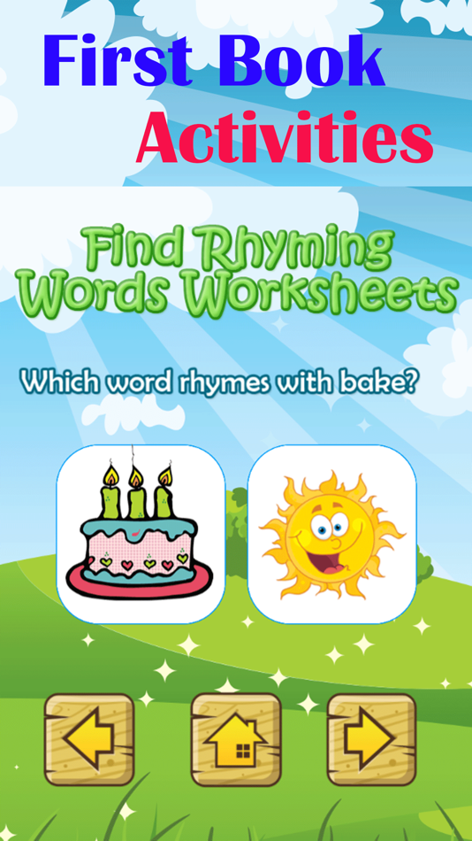 Find Rhyming Words Worksheets - 1.1.0 - (iOS)