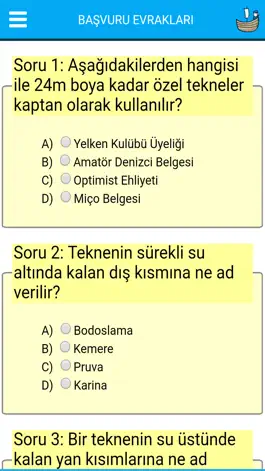 Game screenshot Amatör Denizci Eğitimi hack