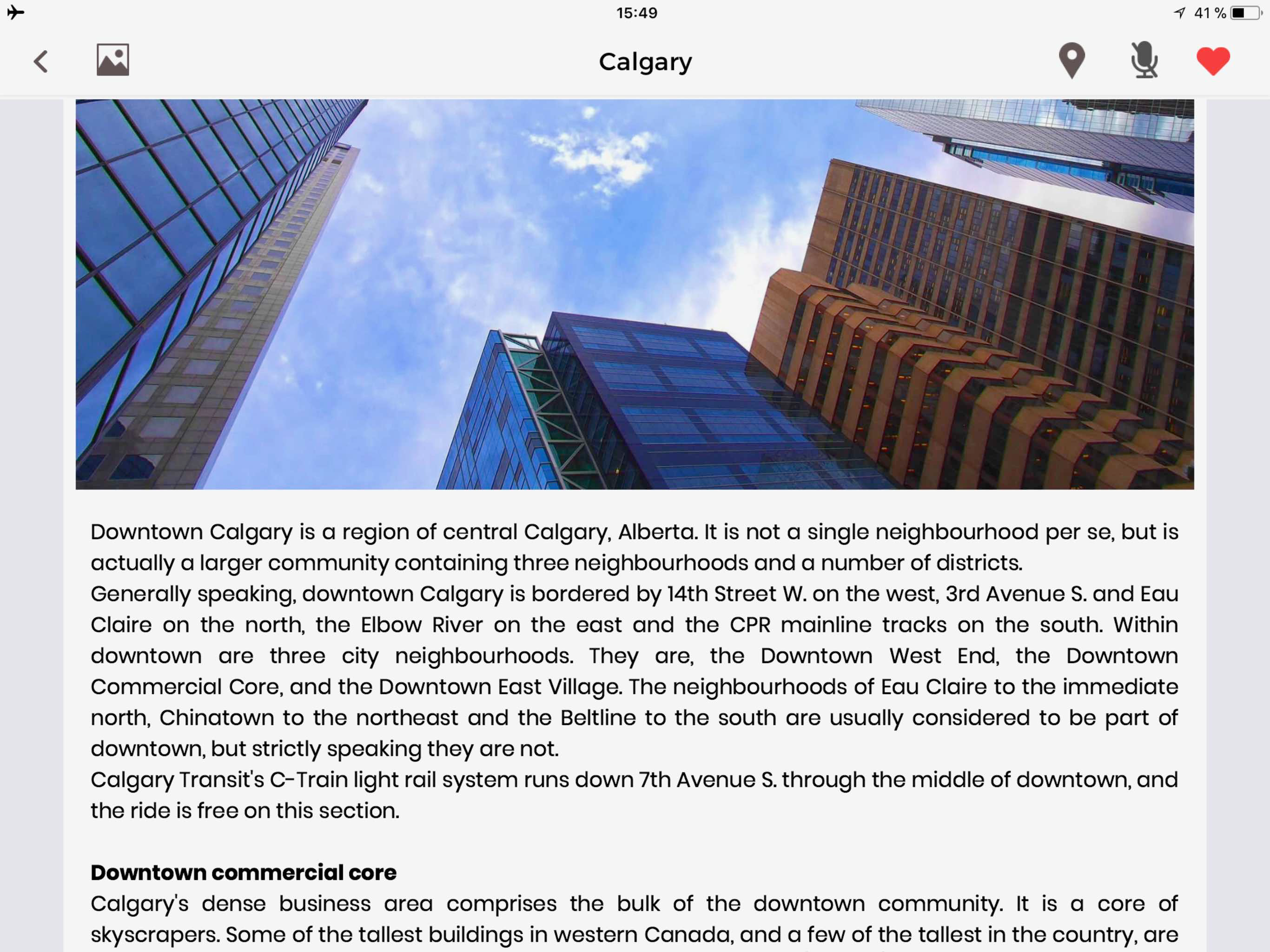 Calgary Travel Guide Offline