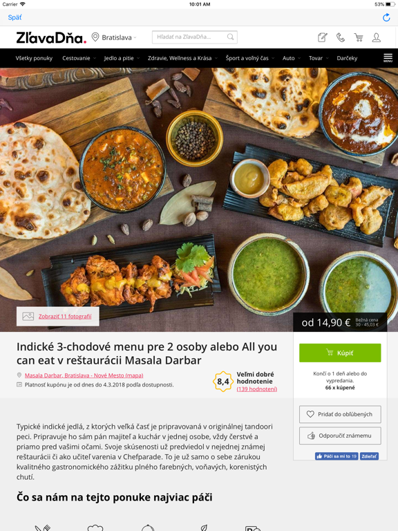 Screenshot #4 pour ZlavaDna.sk