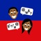 With ZOEMOJIHAITI get stickers in Haitian creole to text your friends and family