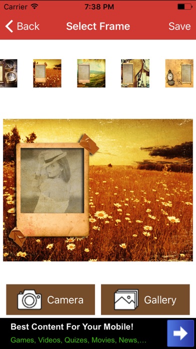 How to cancel & delete Vintage Photo Collage Frame from iphone & ipad 3