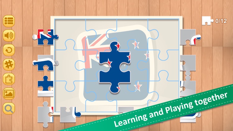 Jigsaw Puzzle National Flag NS screenshot-4
