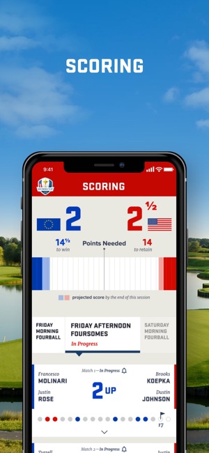 Ryder Cup 2018(圖3)-速報App