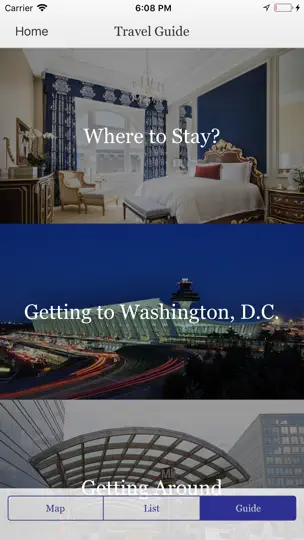 Washington D.C. - Travel Guide iPhone Screenshot 3