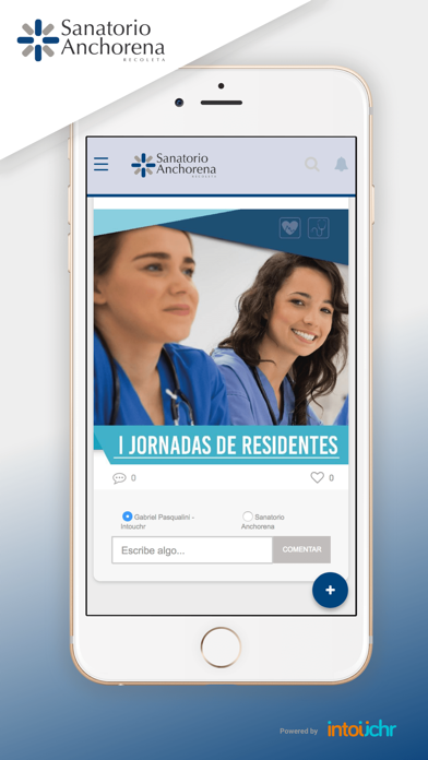 Sanatorio Anchorena app screenshot