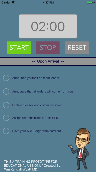 Screenshot #2 pour ACLS & CPR Trainer - Megacode