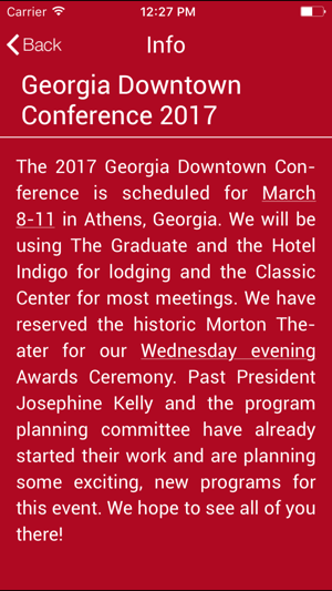 Georgia Downtown Conference(圖5)-速報App