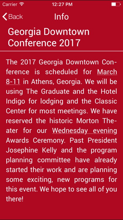 Georgia Downtown Conference screenshot-4