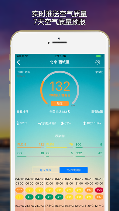 空气质量-全球空气质量及温度 screenshot