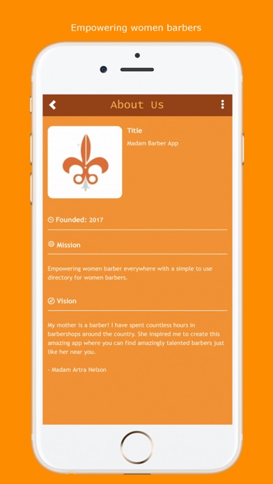 Madam Barber App screenshot 2