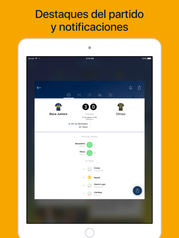 Boca Live — Fútbol en directo screenshot 2
