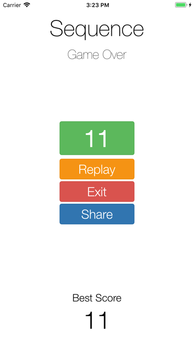 Screenshot #3 pour Sequence - Memory Challenge