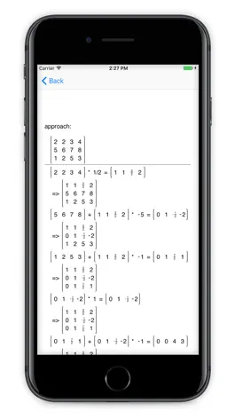 Game screenshot Calculum Pro - Matrixcalculator for Linear Algebra apk