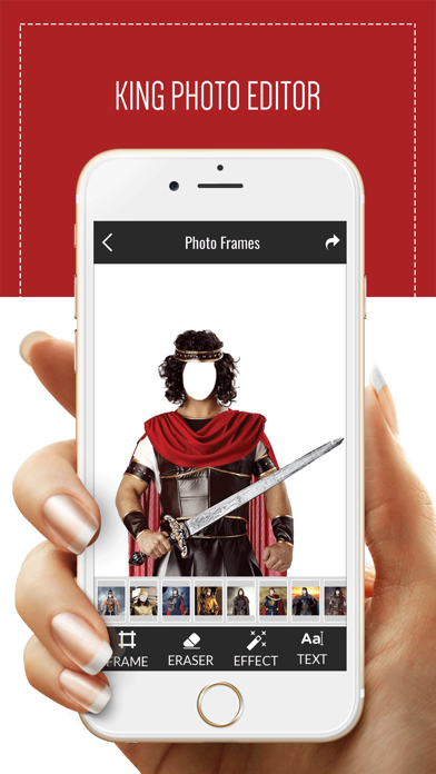 King Photo Frames Editor screenshot 2