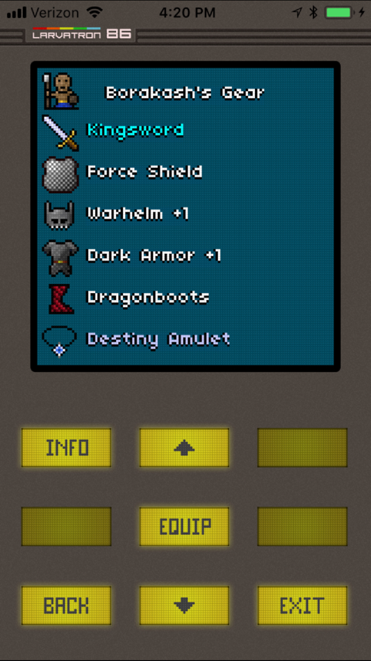 #3. Gurk III - the 8-bit RPG (iOS) 由: Larva Labs Ltd.