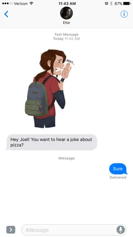 Game screenshot The Last of Us Stickers apk