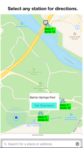 Bike Stations Austin screenshot